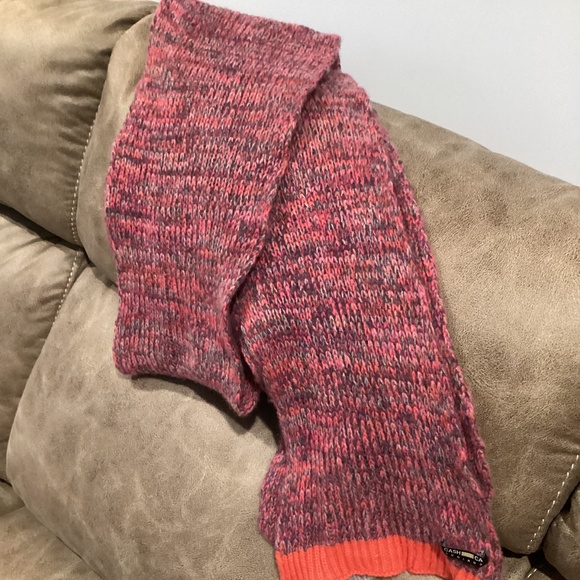 Wool knit Scarf Made in England - Picture 4 of 5